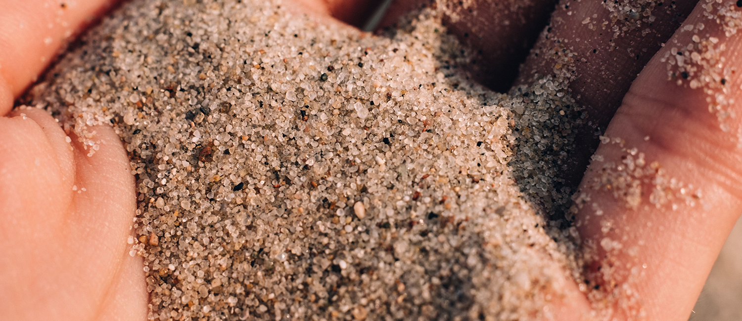 Construction sand used for concrete and masonry work in Gurgaon